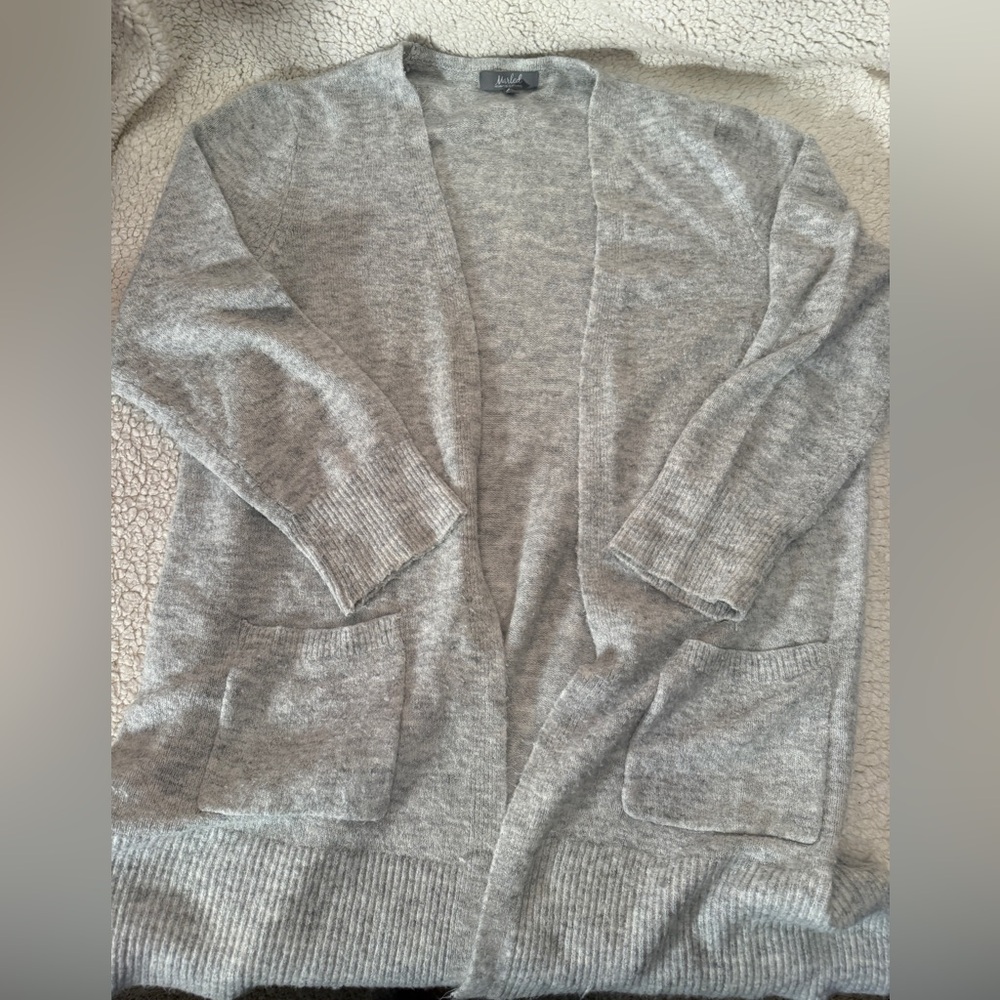 Maurices Cozy Cardigan Collection - Red, Brown, Gray. Size XL. - Picture 7 of 9